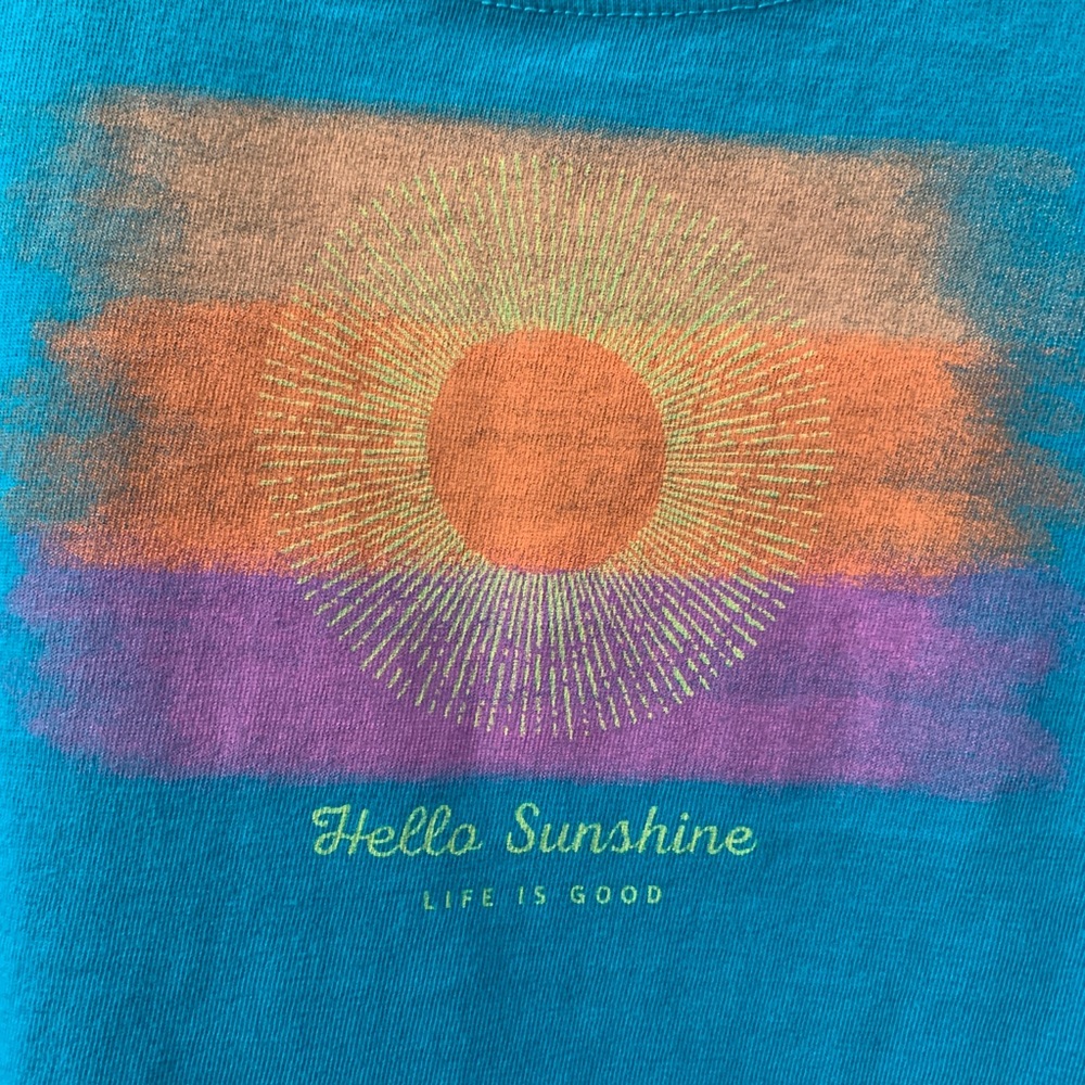 Life is Good Crusher Tee Size S